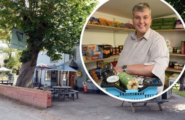 The Village Shop at The New Harp Inn