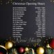 New Harp Inn Festive Opening Hours 2023/24