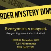 Murder Mystery Dinner @ The New Harp Inn